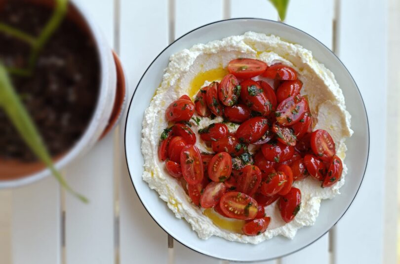 Syrový dip (hummus)